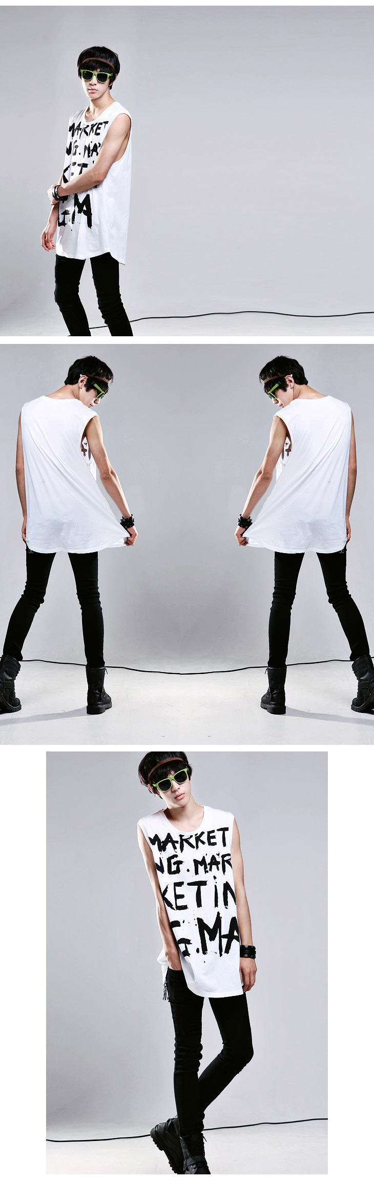 เสื้อผ้าผู้ชาย | เสื้อแขนกุดชาย เสื้อกล้ามชาย แฟชั่นเกาหลี
