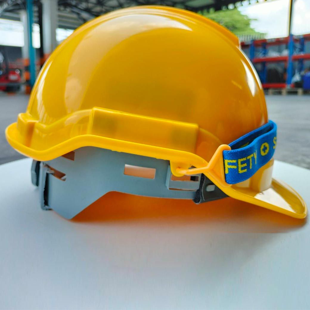 หมวกเซฟตี้ หมวกก่อสร้าง หมวกนิรภัย รุ่น CE ผลิตจาก ABS พลาสติก