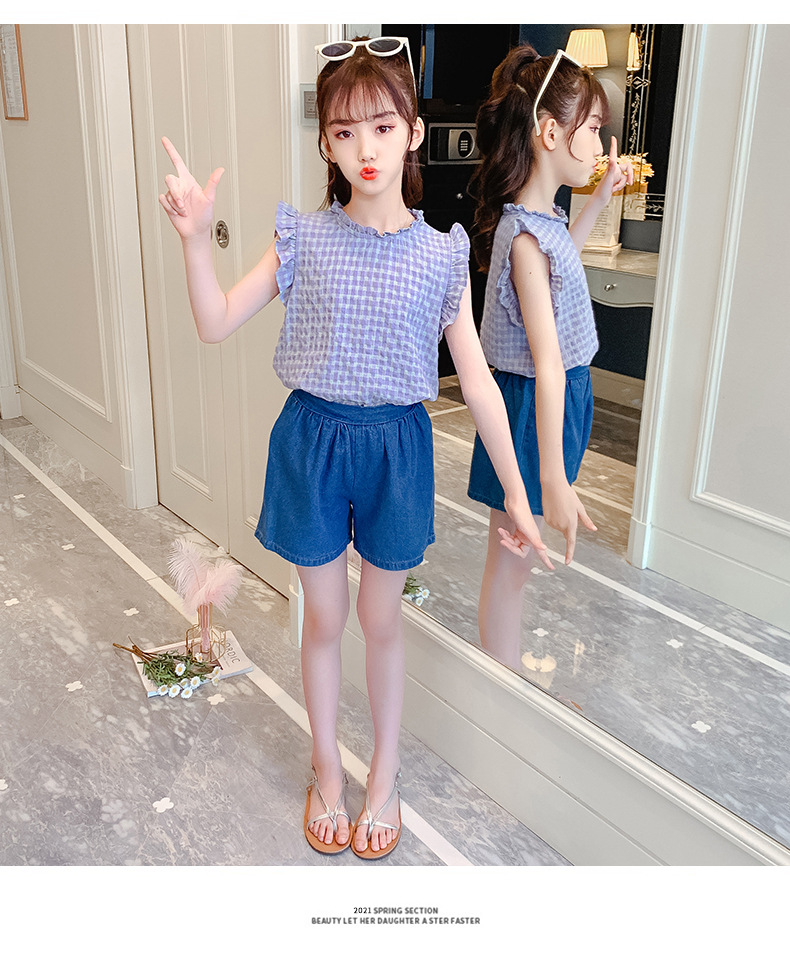 dr5287 เสื้อ+กางเกง เด็กโต 3 ตัวต่อแพ็ค 110-160 (เลือกไซส์ได้ให้ครบแพ็ค)