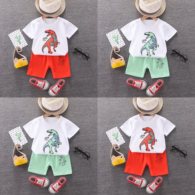 ha1406 เสื้อ+กางเกง size 80-110 จำนวน 4 ตัวต่อแพ็ค