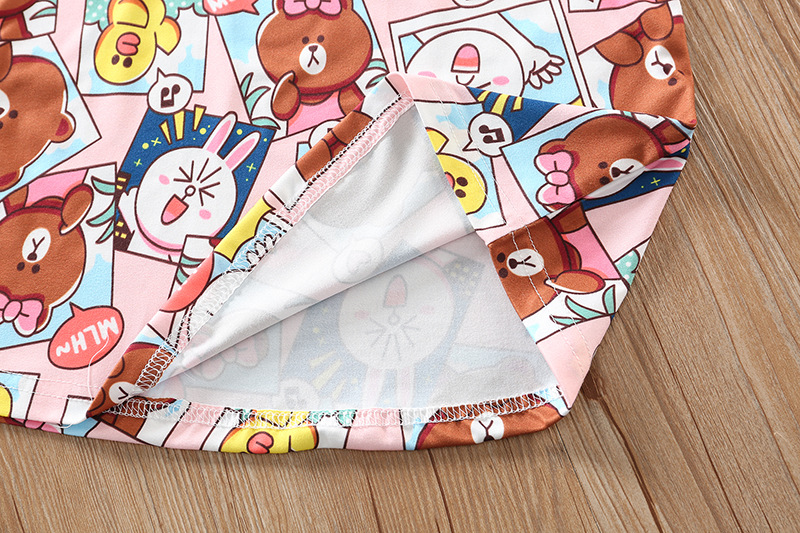 ha1622 ชุดนอนเดรส size 80-110 จำนวน 4 ตัวต่อแพ็ค