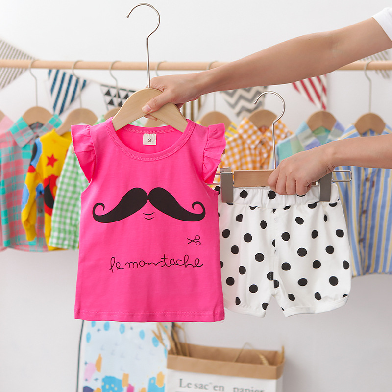 ha1568 เสื้อ+กางเกง size 80-110 จำนวน 4 ตัวต่อแพ็ค