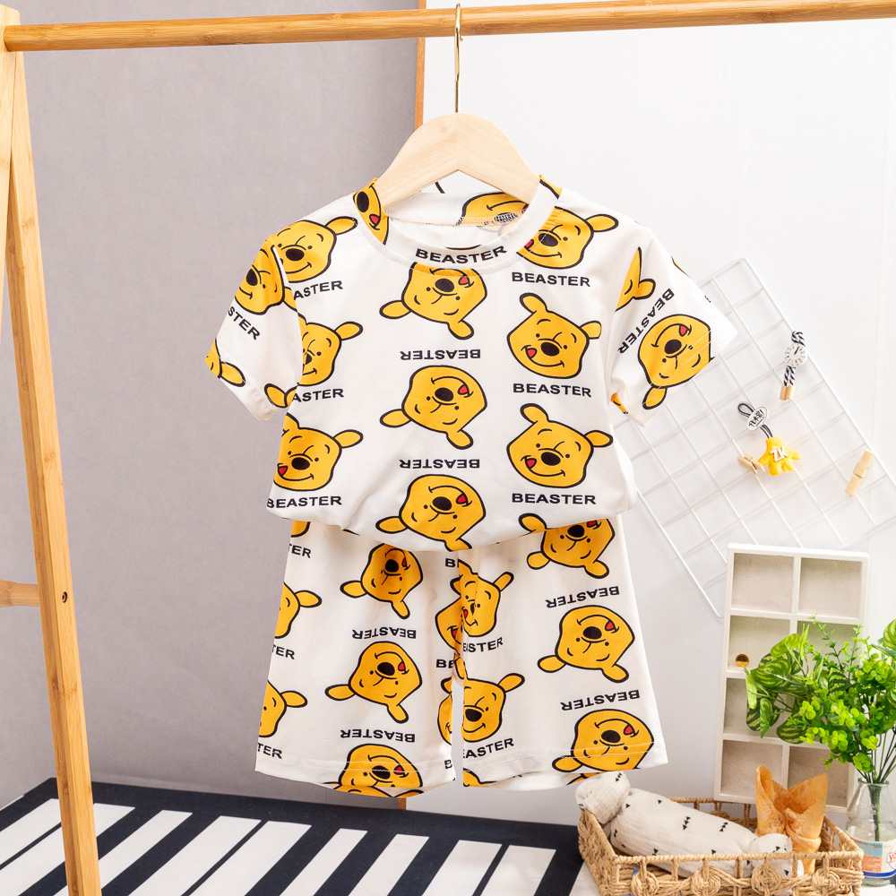 ha1673 เสื้อ+กางเกง size 80-120 จำนวน 5 ตัวต่อแพ็ค