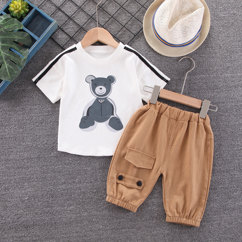 ha1387 เสื้อ+กางเกง size 80-110 จำนวน 4 ตัวต่อแพ็ค