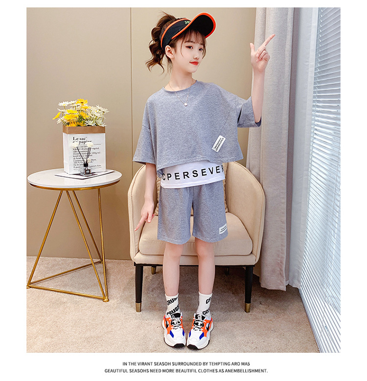 dr5215 เสื้อ+กางเกง เด็กโต 3 ตัวต่อแพ็ค 120-170 (เลือกไซส์ได้ให้ครบแพ็ค)
