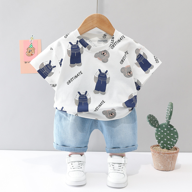 ha1549 เสื้อ+กางเกง size 80-120 จำนวน 5 ตัวต่อแพ็ค