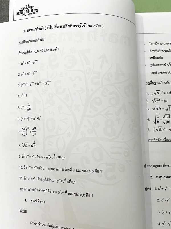 ►สอบเข้าเตรียมอุดม◄ Destiny หนังสือสรุปเนื้อหาวิชาวิทย์ คณิต อังกฤษ สำหรับเตรียมตัวสอบเข้าชั้น ม.4 สายวิทย์ ร.ร.เตรียมอุดมศึกษาและ ร.ร.ชั้นนำ จัดทำโดยรุ่นพี่ ร.ร.เตรียมอุดมศึกษา มีสรุปเนื้อหาวิชาวิทยาศาสตร์ คณิตศาสตร์ ภาษาอังกฤษในระดับชั้น ม.ต้น มีเน้นสูต