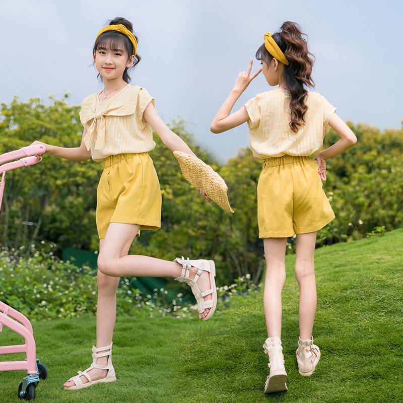 dr4950 เสื้อ+กางเกง เด็กโต 3 ตัวต่อแพ็ค 110-160 (เลือกไซส์ได้ให้ครบแพ็ค)