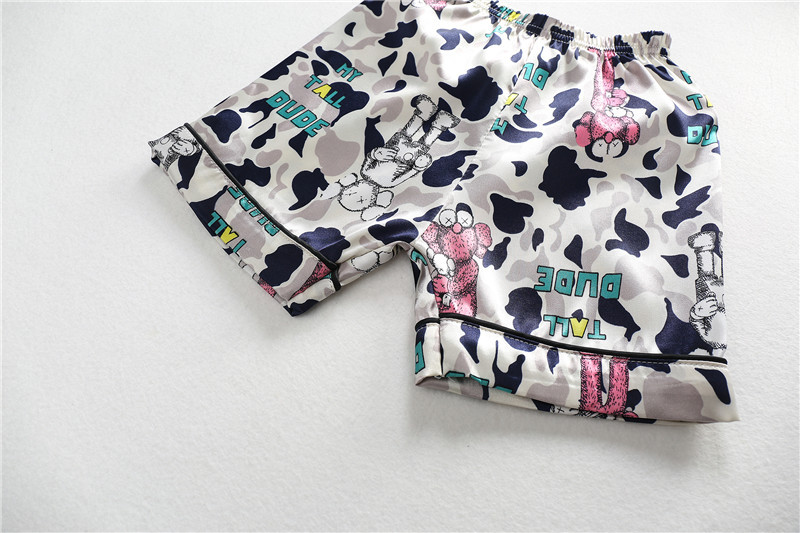 ha1307 ชุดนอน เสื้อ+กางเกง size 80-110 จำนวน 4 ตัวต่อแพ็ค