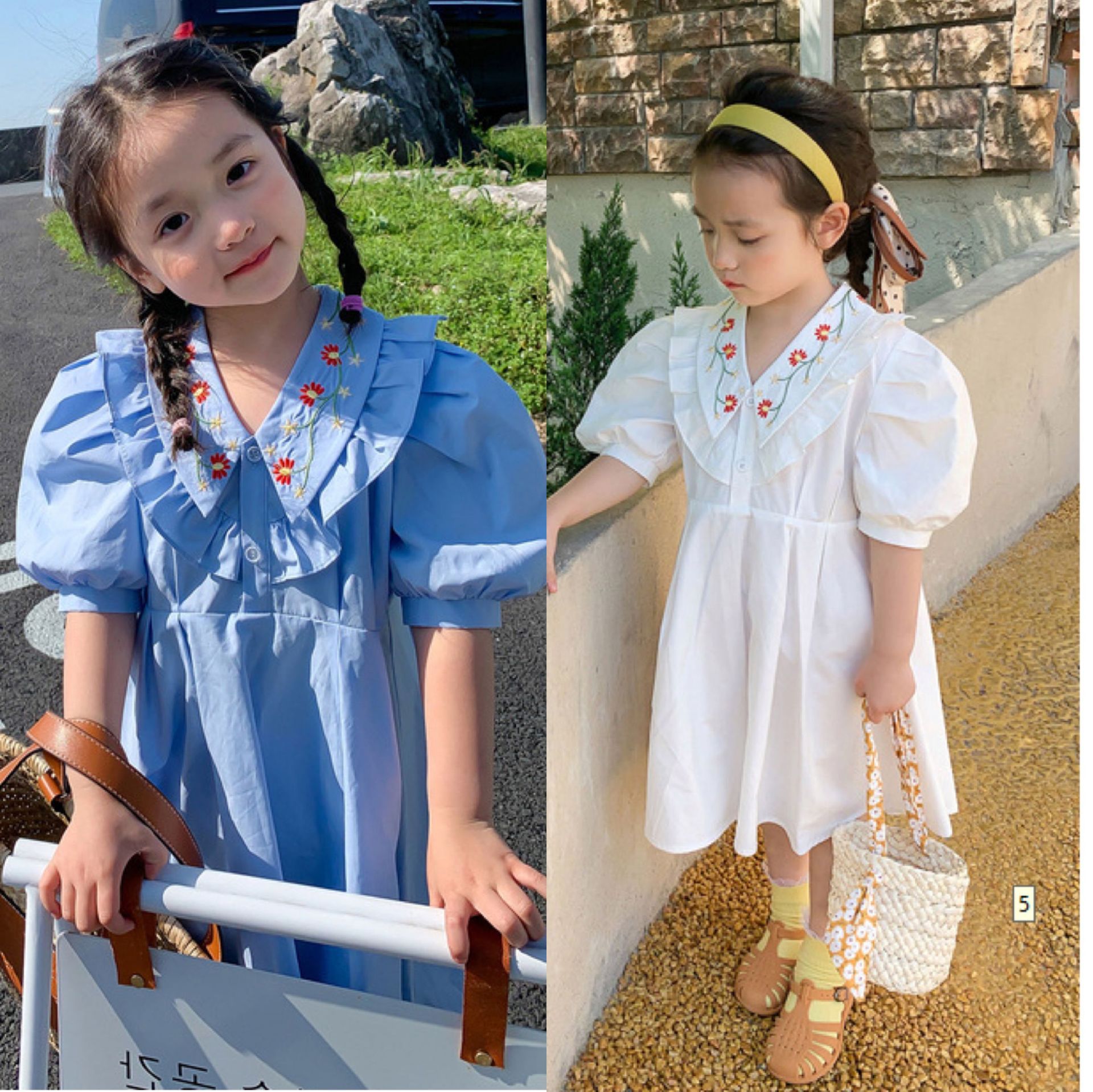 yy84 เดรส size 7-15 5 ชุดต่อแพ็ค (เลือกไซส์ได้ ให้ครบแพ็ค)