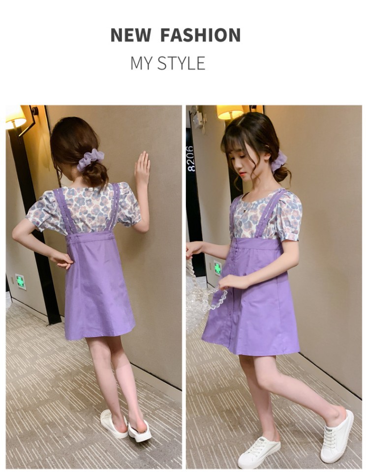 dr4908 เสื้อ+กระโปรง เด็กโต 3 ตัวต่อแพ็ค 110-160 (เลือกไซส์ได้ให้ครบแพ็ค)