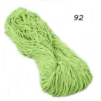 เชือกฟอก แบบไจ 92 เขียวอ่อน