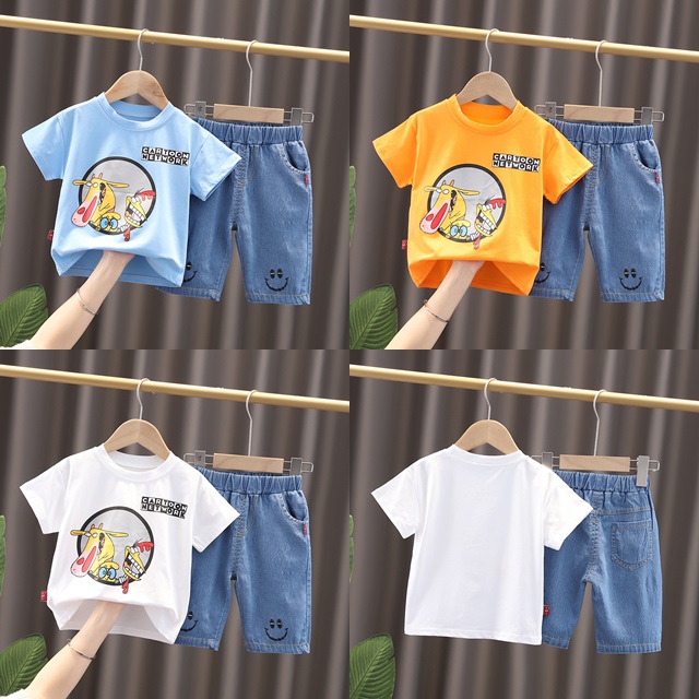 ha1400 เสื้อ+กางเกง size 80-110 จำนวน 4 ตัวต่อแพ็ค