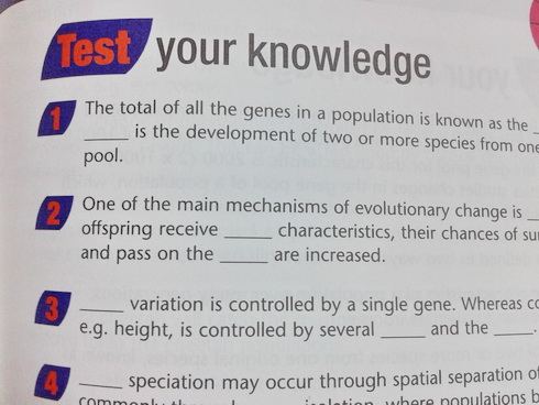 หนังสือชีววิทยา ภาษาอังกฤษ A2 in a week : Biology พร้อมแบบฝึกหัดและเฉลย