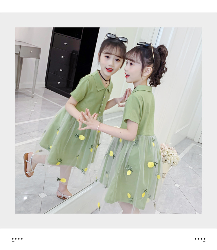 dr4971 เดรส เด็กโต 3 ตัวต่อแพ็ค 110-160 (เลือกไซส์ได้ให้ครบแพ็ค)