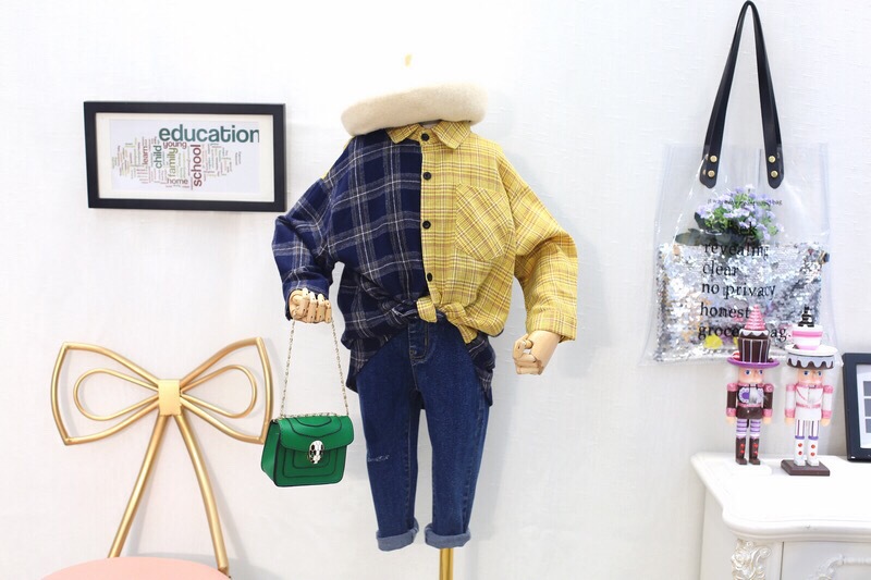 yw1248 เสื้อเชิ๊ต size 7-15 5 ชุดต่อแพ็ค