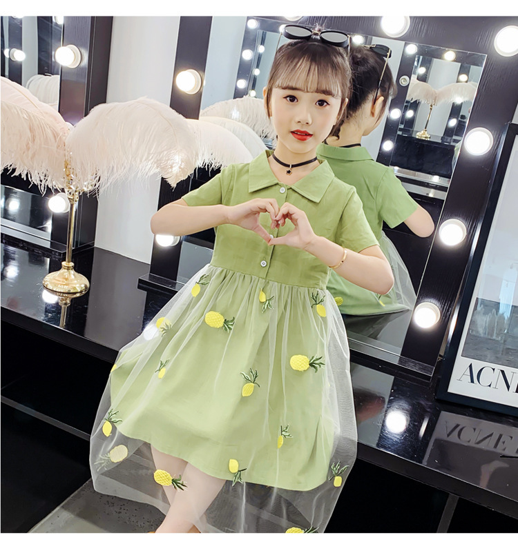 dr4971 เดรส เด็กโต 3 ตัวต่อแพ็ค 110-160 (เลือกไซส์ได้ให้ครบแพ็ค)