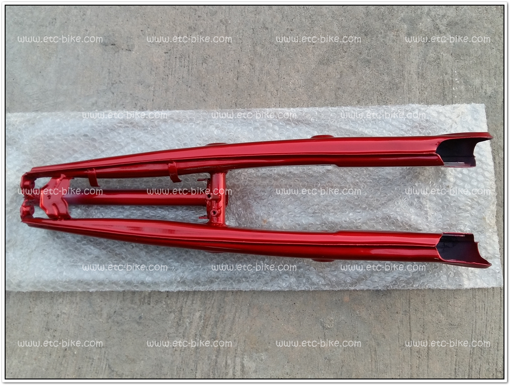 ตะเกียบหน้า FR80-N สีแดงบรอนซ์