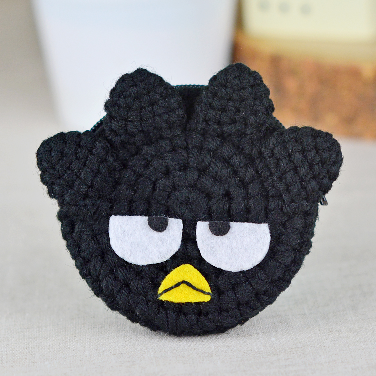 แพทเทิร์นกระเป๋าใส่เหรียญ ทรงกลม