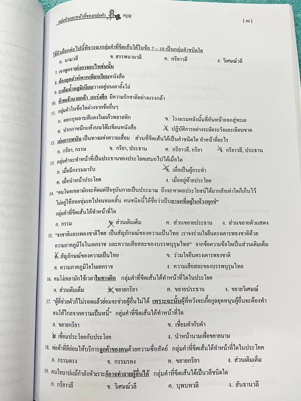 ►ครูหญิง◄ ปรับพื้นฐานภาษาไทย เล่ม 1+2 สรุปหลักภาษา และหลักการใช้ไวยากรณ์ในวิชาภาษาไทย มีหลักการสังเกต และหลักการทำโจทย์เยอะมาก เหมาะสำหรับนักเรียนชั้น ม.ต้น และนักเรียนที่กำลังเตรียมสอบเข้า ม.4 ในหนังสือจดครบเกือบทั้งเล่ม จดละเอียด หนังสือเล่มใหญ่