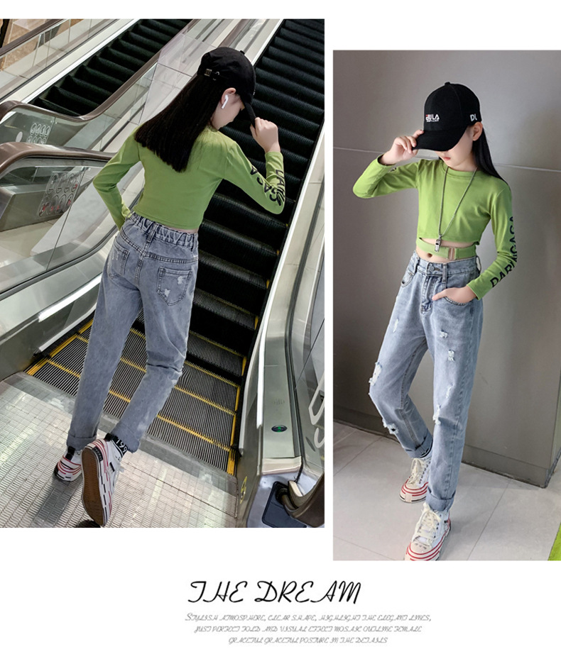 dr4356 เสื้อแขนยาว เด็กโต 3 ตัวต่อแพ็ค 110-160 (เลือกไซส์ได้ให้ครบแพ็ค)