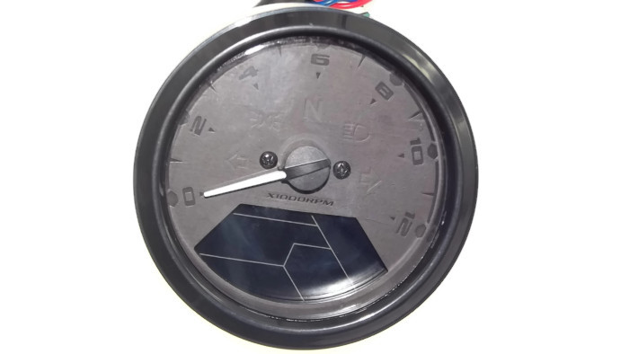 ไมล์เข็ม+ดิจิตอล มอเตอร์ไซต์ กลม สำหรับเครื่องยนต์ 1,2,4 สูบ