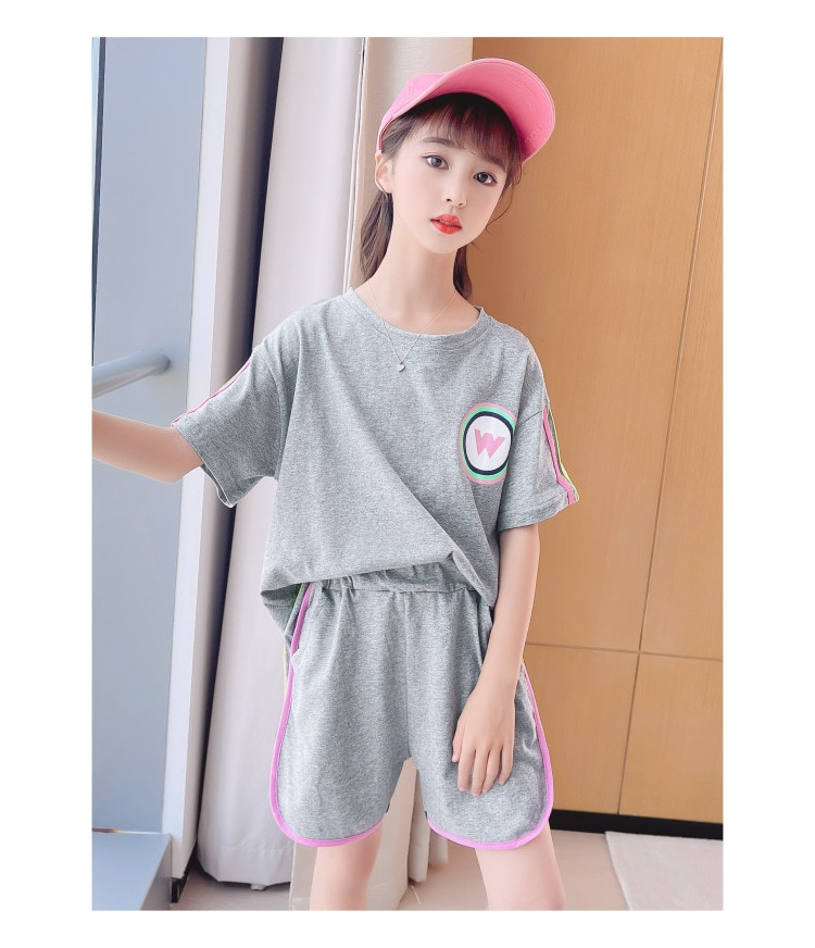 dr5482 เสื้อ+กางเกง เด็กโต 3 ตัวต่อแพ็ค 110-170 (เลือกไซส์ได้ให้ครบแพ็ค)