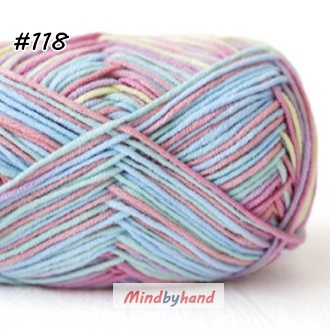 ไหมพรมเบบี้ไฮแอนด์ สี 118