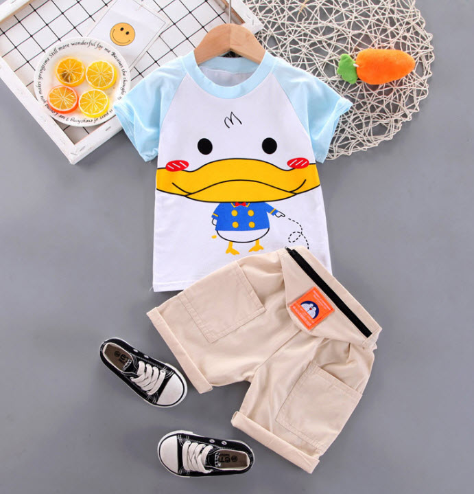 ha1270 เสื้อ+กางเกง size 80-110 จำนวน 4 ตัวต่อแพ็ค