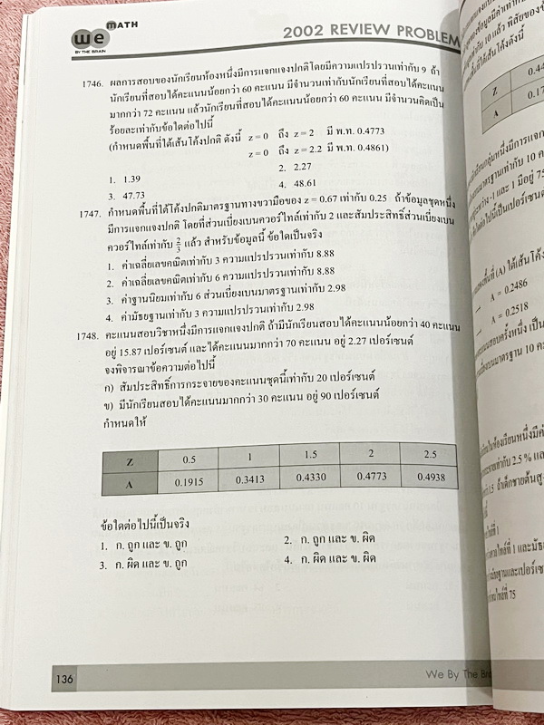 ►We Brain◄ หนังสือกวดวิชาวีเบรน Review Problems Vol.1-3 ครบเซ็ท รวมโจทย์วิชาคณิตศาสตร์ระดับชั้น ม.ปลาย อาจารย์รวบรวมโจทย์ข้อสอบจากสนามสอบดังๆตามที่ต่างๆ ในหนังสือมีโจทย์รวมทั้งหมด 2,002 ข้อ คลอบคลุมเนื้อหาที่ต้องใช้สอบเข้ามหาวิทยาลัยครบทุกบท ครอบคลุมทุกสน
