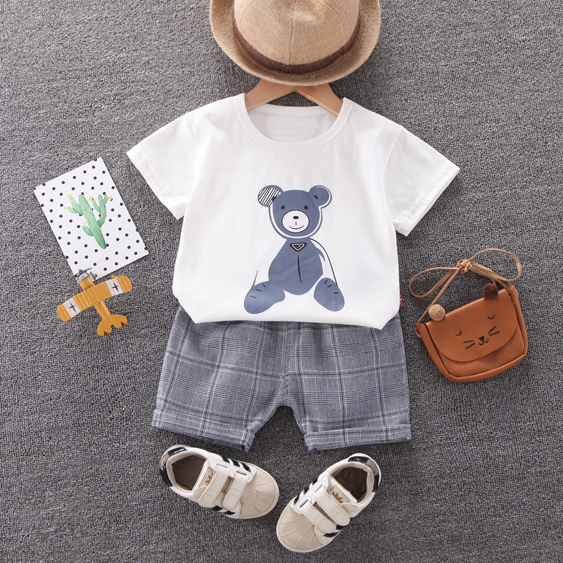 ha1407 เสื้อ+กางเกง size 80-110 จำนวน 4 ตัวต่อแพ็ค