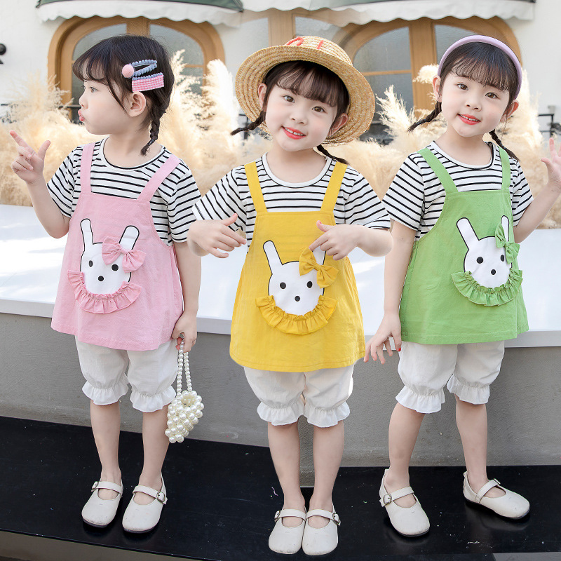 ha1277 เสื้อ+กางเกง size 80-110 จำนวน 4 ตัวต่อแพ็ค