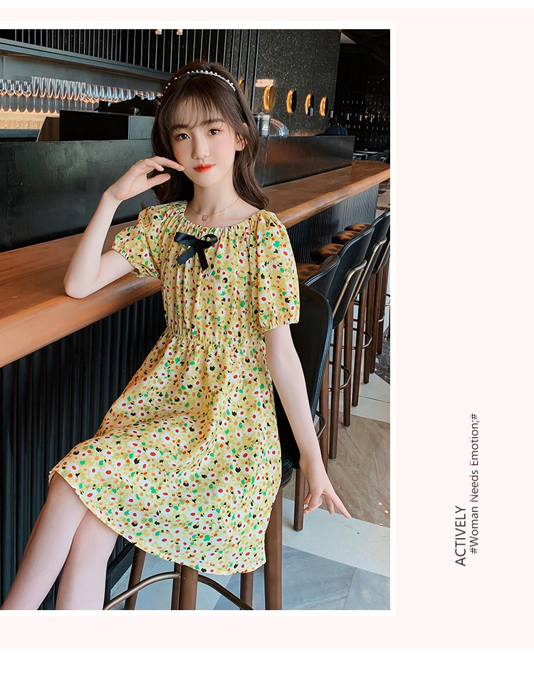 dr5473 เดรส เด็กโต 3 ตัวต่อแพ็ค 110-170 (เลือกไซส์ได้ให้ครบแพ็ค)