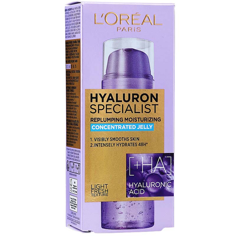 พร้อมส่ง ไฮยารูลอนนำเข้าฝรั่งเศส L'Oreal Hyaluron Expert (Specialist) Concentrated Jelly 50ml.