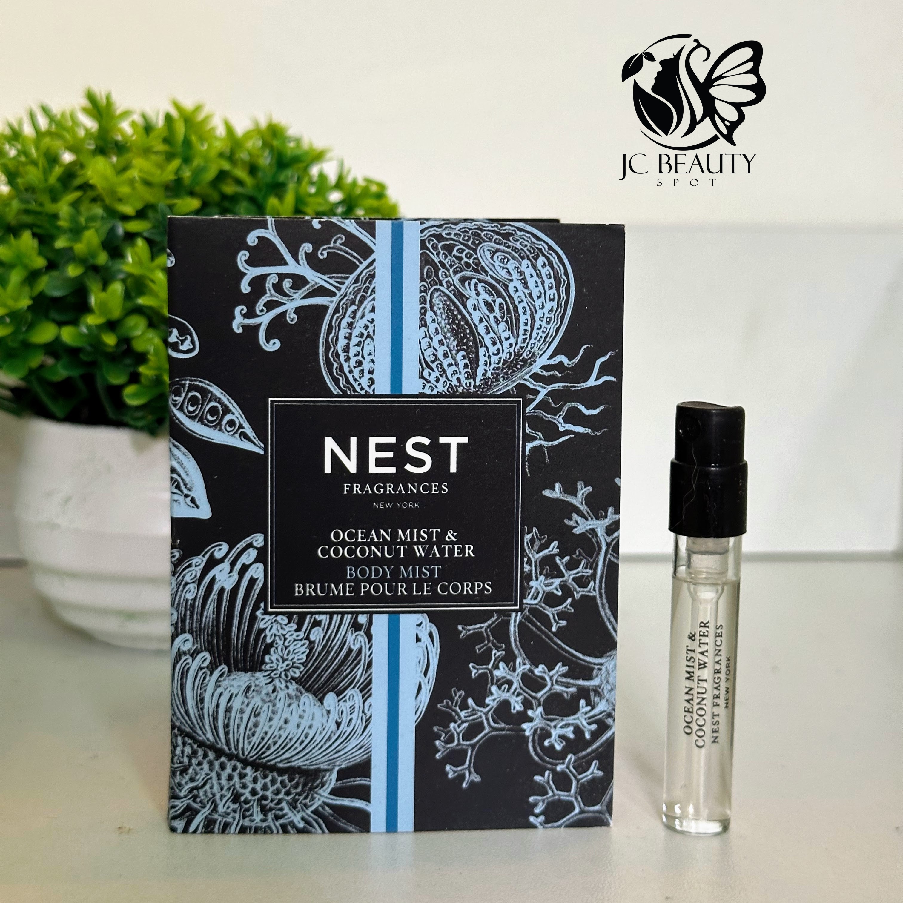 Ocean Mist & Coconut Water Nest for women and men Spray 1.2ml.