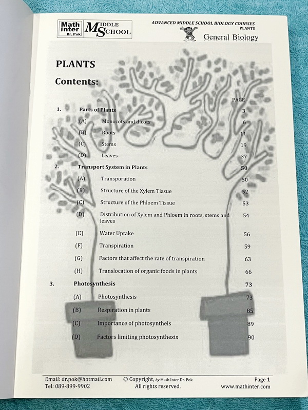 ►สอบ สอวน. ,สอบแข่งขันขึ้น ม.4◄ หนังสือเรียน Dr.POK ชีววิทยาสอบ สอวน. สอบแข่งขันขึ้น ม.4 สอบ SAT2 เรื่องพืช มีสรุปเนื้อหา และโจทย์ระดับยาก Advanced ทั้งเนื้อหาและโจทย์ในหนังสือมีทั้งภาษาไทย + ภาษาอังกฤษ เหมาะสำหรับเด็กที่มีพื้นฐานสูง เนื้อหาตีพิมพ์สมบูรณ์