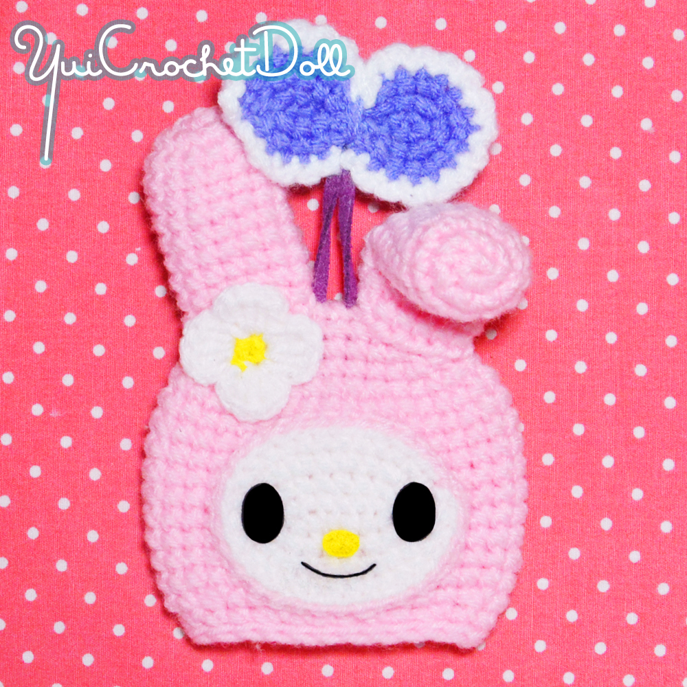 แพทเทิร์นที่ครอบพวงกุญแจ Crochet Key cover Pattern