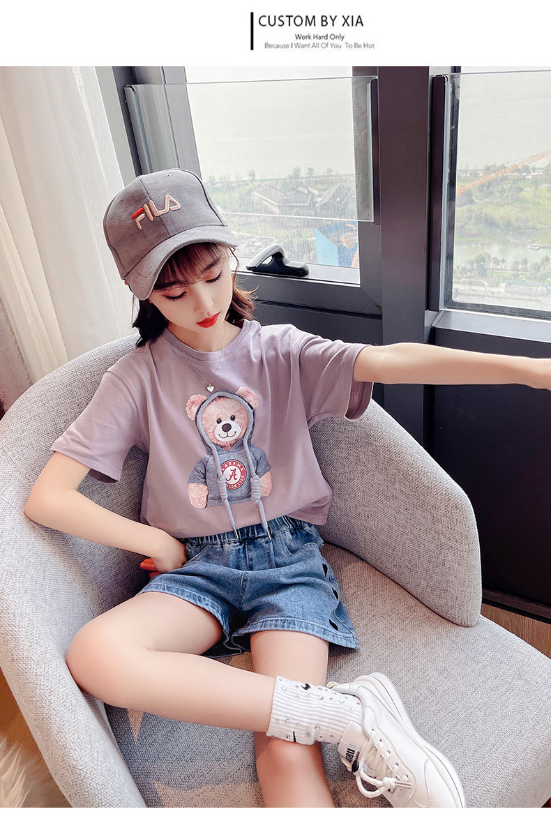 dr4916 เสื้อ+กางเกง เด็กโต 3 ตัวต่อแพ็ค 110-160 (เลือกไซส์ได้ให้ครบแพ็ค)