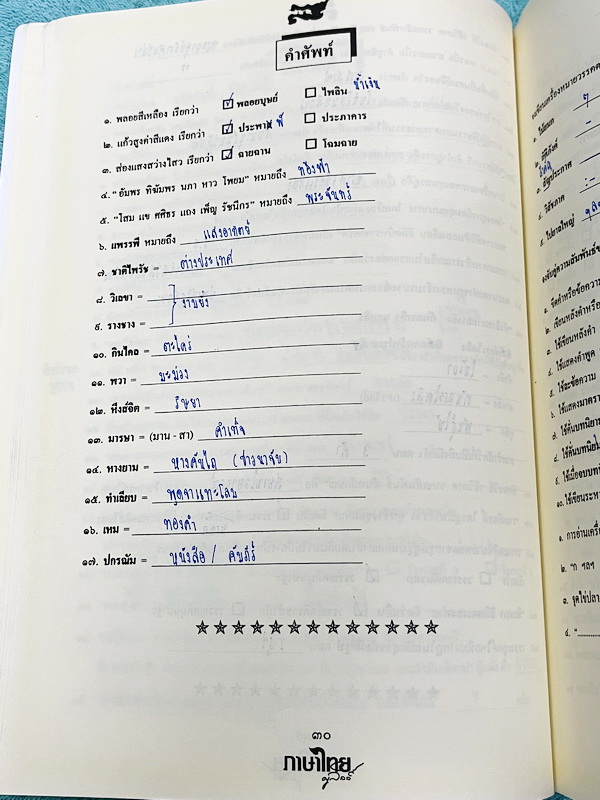 ►สอบเข้าเตรียมอุดม◄ ครูลิลลี่ ติวเข้มภาษาไทย โค้งสุดท้ายเข้าเตรียมอุดม อ.ลิลลี่สรุปเนื้อหาเป็นข้อๆ มีเก็งข้อสอบที่ชอบออกสอบบ่อยๆ อ่านง่าย เข้าใจง่าย ท่องจำแล้วไปใช้สอบได้เลย จดครบเกือบทั้งเล่ม จดละเอียด หนังสือเล่มใหญ่