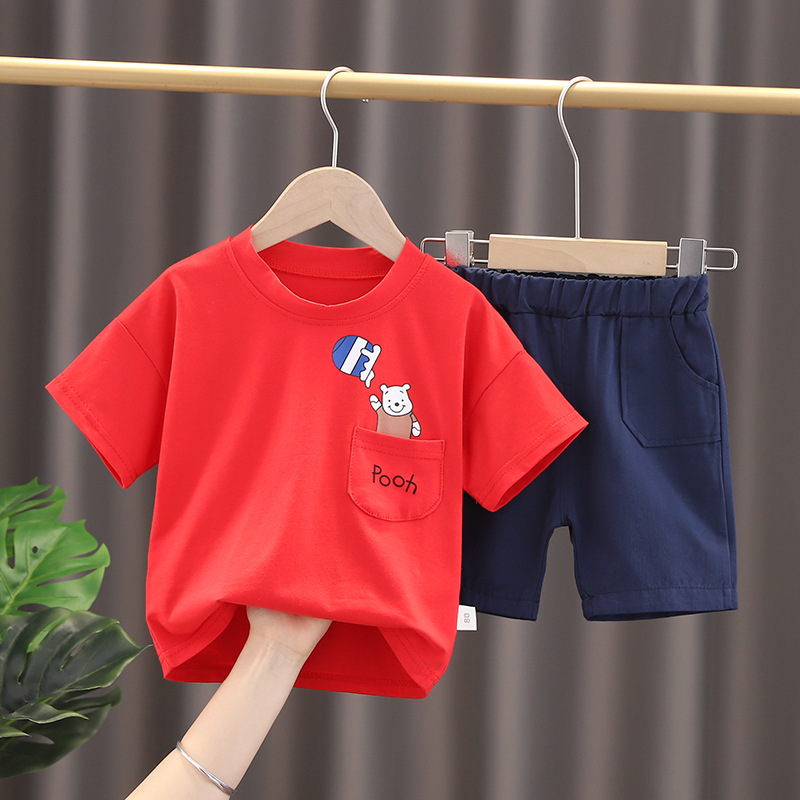 ha1444 เสื้อ+กางเกง size 80-120 จำนวน 5 ตัวต่อแพ็ค