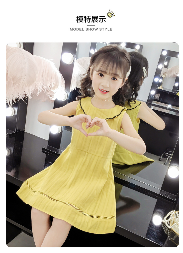 dr4969 เดรส เด็กโต 3 ตัวต่อแพ็ค 110-160 (เลือกไซส์ได้ให้ครบแพ็ค)