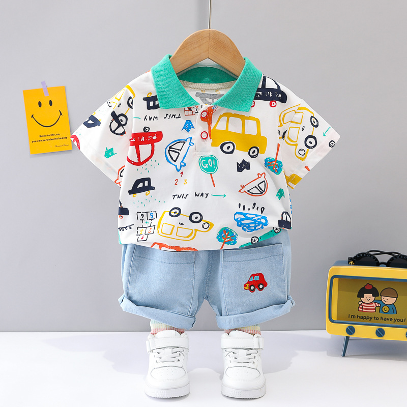 ha1558 เสื้อ+กางเกง size 80-110 จำนวน 4 ตัวต่อแพ็ค