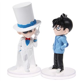 โมเดลโคนัน ฐานใส 5 ตัว ชุดจอมโจรคิด ชุด 4