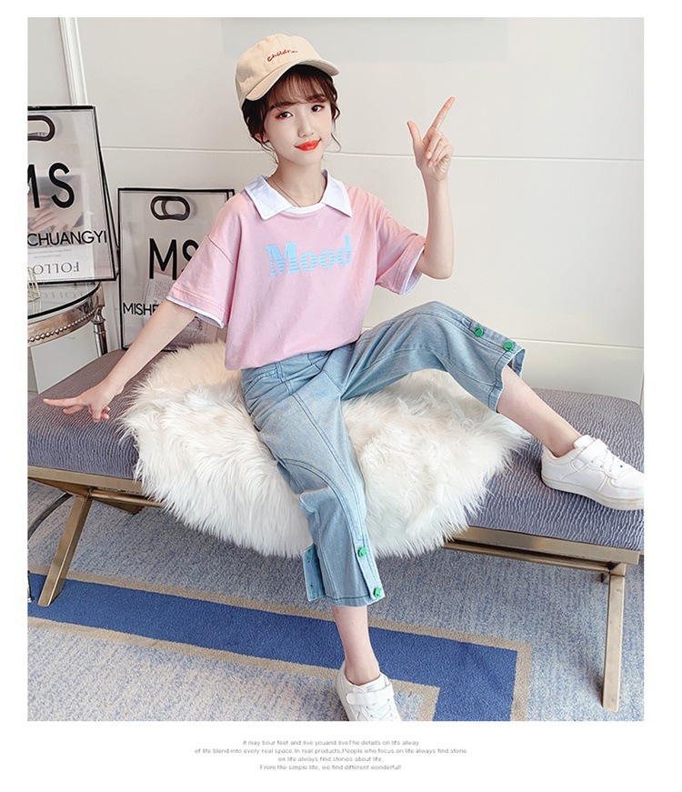 dr4952 เสื้อ+กางเกง เด็กโต 3 ตัวต่อแพ็ค 120-170 (เลือกไซส์ได้ให้ครบแพ็ค)