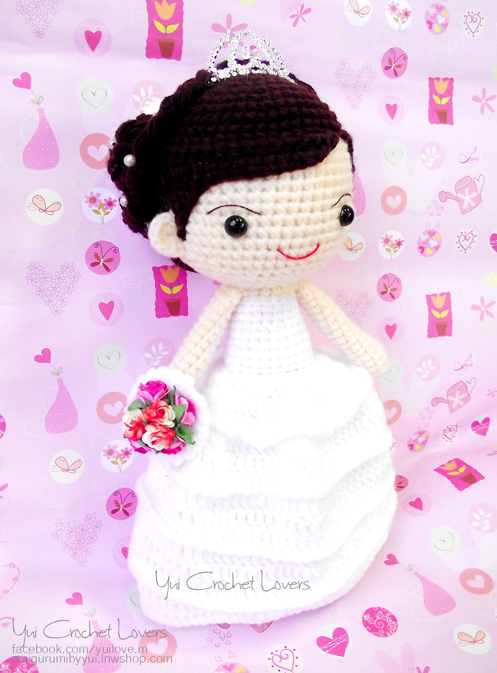 ตุ๊กตาแต่งงาน เจ้าบ่าว-เจ้าสาว 9 นิ้ว แบบที่ 1