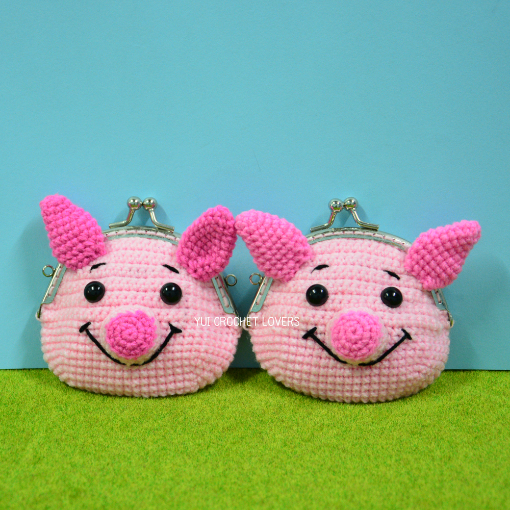 กระเป๋าปิ๊กแป๊กไหมพรมพิกเลต