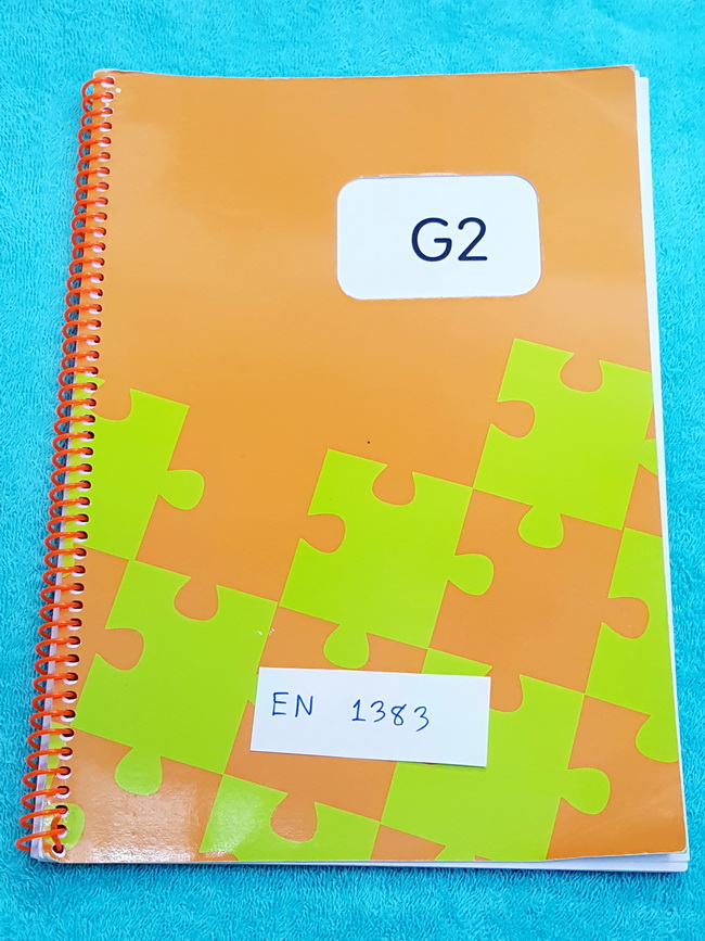►ครูจิ๊กซอว์◄ EN 1384 หนังสือเรียนภาษาอังกฤษ คอร์ส ม.ต้น G3 จดครบทั้งเล่ม มีเทคนิคลัด ‪#‎กฎเพิ่มเติม‬ ‪#‎ข้อยกเว้น‬ หลักการดูแกรมม่าชั้น ม.ต้น ด้านหลังมีข้อสอบท้ายคอร์ส หนังสือใส่สันเกลียว เปิดอ่านง่าย