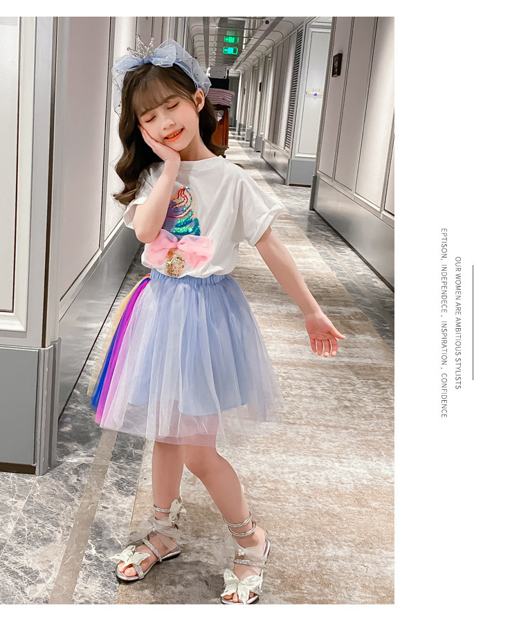 dr4881 เสื้อ+กระโปรง เด็กโต 3 ตัวต่อแพ็ค 110-160 (เลือกไซส์ได้ให้ครบแพ็ค)