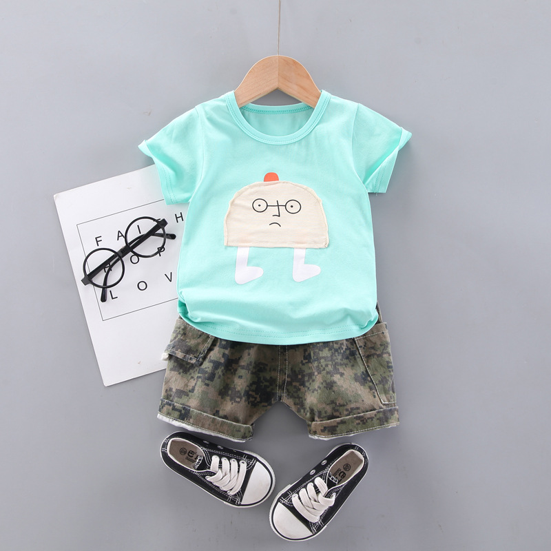 ha1375 เสื้อ+กางเกง size 80-110 จำนวน 4 ตัวต่อแพ็ค