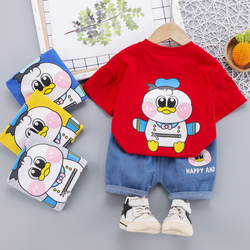 ha1376 เสื้อ+กางเกง size 80-110 จำนวน 4 ตัวต่อแพ็ค